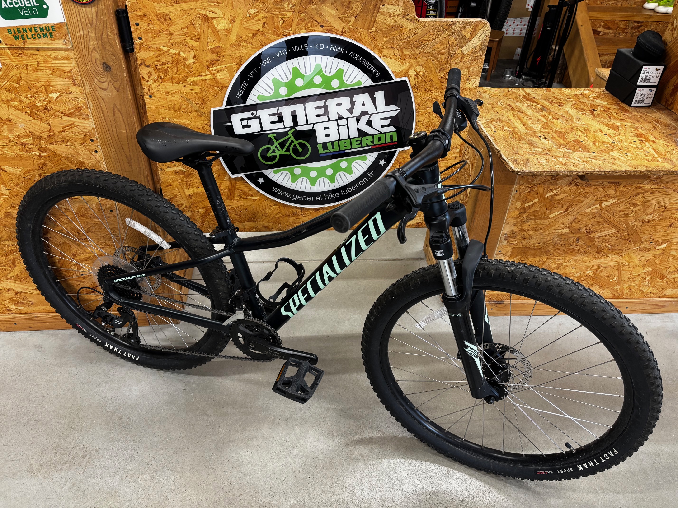 Specialized Rockhopper 26 pouces XXS bleu marine/vert d'eau